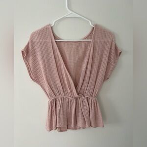 Pink blouse!
